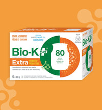 Bio-K - Extra Drinkable Vegan Probiotic with Cereboost® - Peach & Turmeric