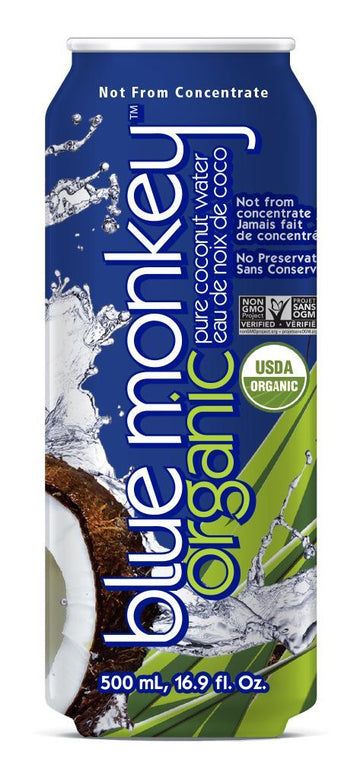 Blue Monkey - Coconut Water, Pure, Organic