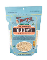 Bob's Red Mill - Oats, Rolled, Quick Cooking, Whole Grain, Organic
