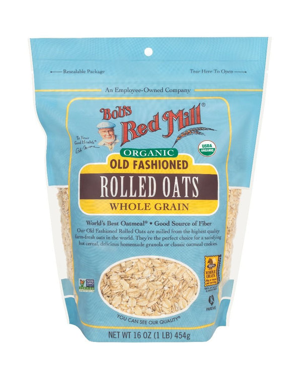 Bob's Red Mill - Oats, Rolled, Regular Old Fashioned, Whole Grain