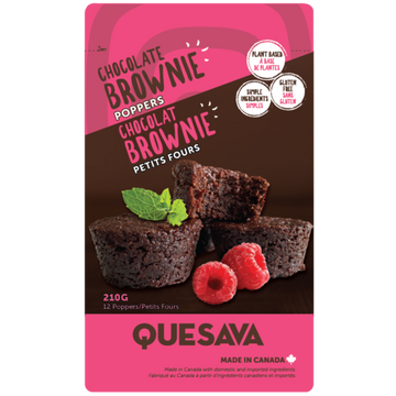 Quesava - Poppers, Plant-based, Chocolate Brownie