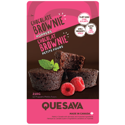 Quesava - Poppers, Plant-based, Chocolate Brownie