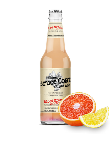 Bruce Cost - Ginger Ale, Unfiltered, Blood Orange w/Meyer Lemon