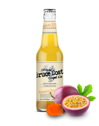 Bruce Cost - Ginger Ale, Unfiltered, Passion Fruit w/Turmeric