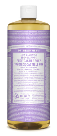 Dr. Bronner's Magic Soap - Lavender Pure-Castile Liquid Soap - 32oz