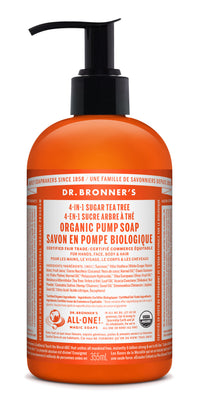 Dr. Bronner's Magic Soap - Tea Tree Sugar Pump Soap