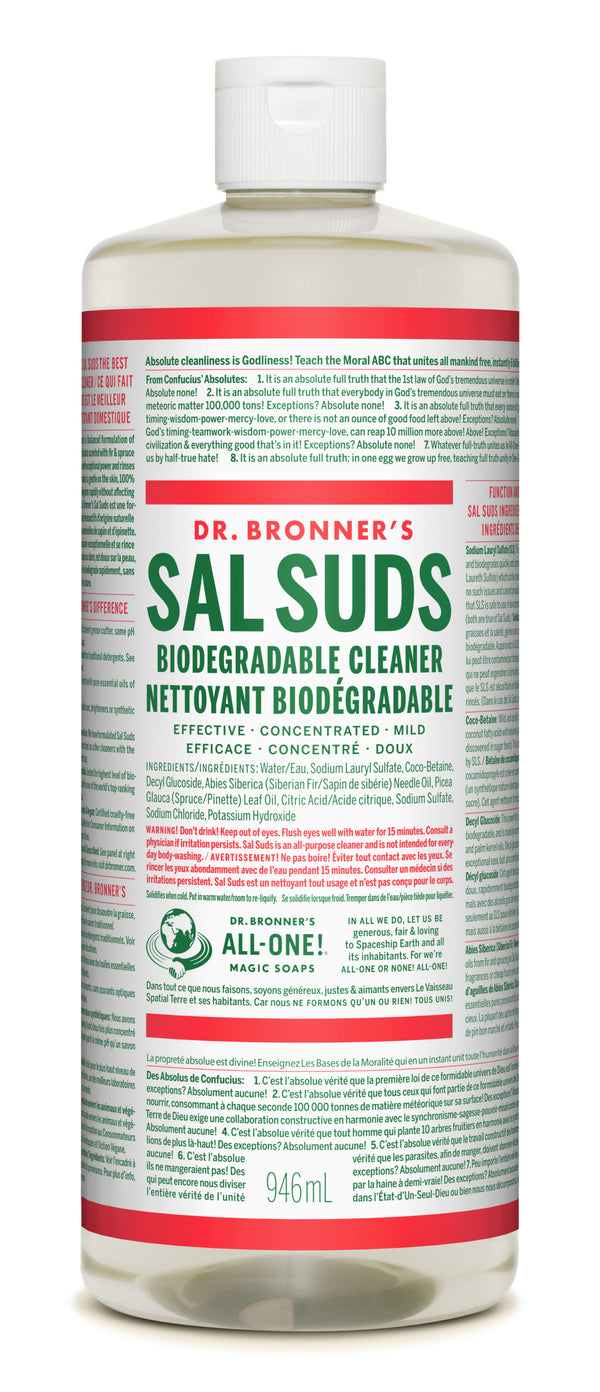 Dr Bronner's Sal Suds 32 oz