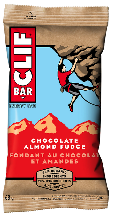 Clif - Bar - Chocolate Almond Fudge, 70% Organic