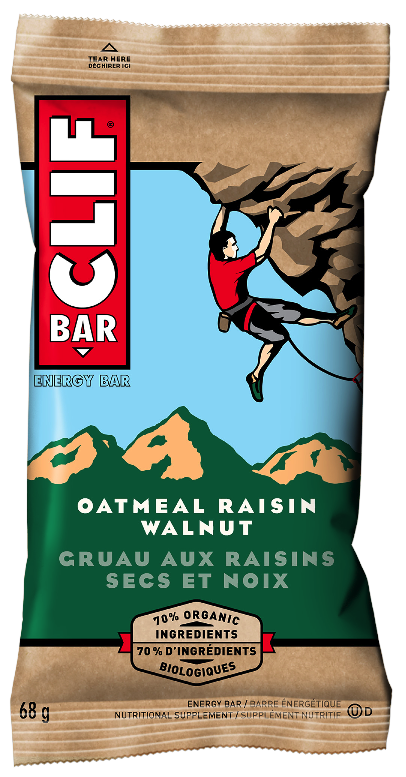 Clif - Bar - Oatmeal Raisin Walnut, 70% Organic