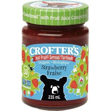 Crofter's - Strawberry Spread, Fruit Juice Sweetened