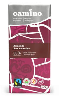 Camino - Dark Chocolate w/Almonds, Organic