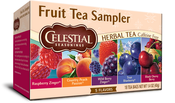 Celestial Seasonings - Assorted Teas, Fruit Tea Sampler
