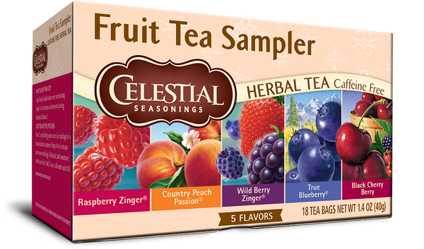 Celestial Seasonings - Assorted Teas, Fruit Tea Sampler