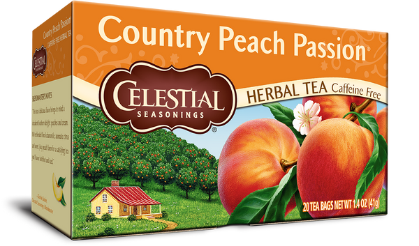 Celestial Seasonings - Herbal Tea, Country Peach Passion