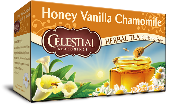 Celestial Seasonings - Herbal Tea, Honey Vanilla Chamomile