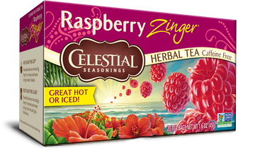 Celestial Seasonings - Herbal Tea, Raspberry Zinger
