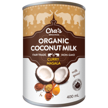 Cha's Organics - Coconut Milk, Curry Masala, Organic