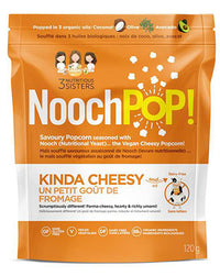 NoochPOP - Vegan Popcorn - Kinda Cheesy
