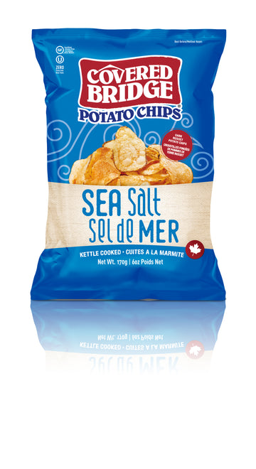 Covered Bridge - Potato Chips - Sea Salt - 170 g