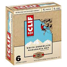 Clif - 6-Pack, White Chocolate Macadamia, 70% Organic