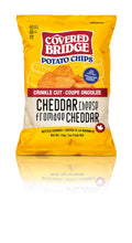 Covered Bridge - Potato Chips - Cheddar Cheese - Crinkle Cut - 170 g
