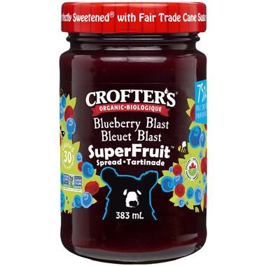 Crofter's - Premium, Blueberry Blast, Fair Trade Sugar Sweetened, Organic