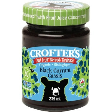 Crofter's - Black Currant Spread, Fruit Juice Sweetened