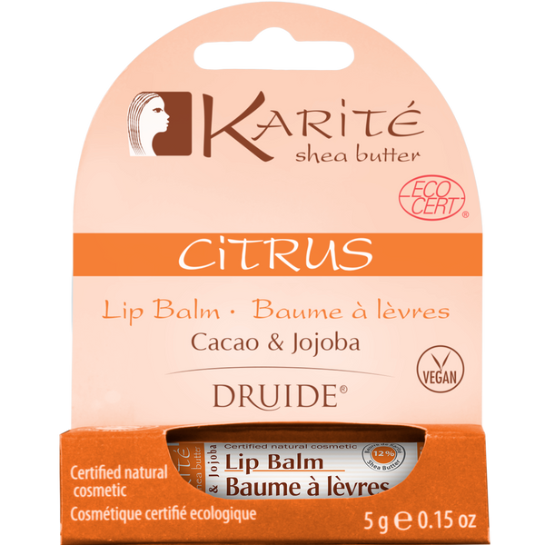 DRUIDE Laboratories - Shea Butter & Citrus Lip Balm