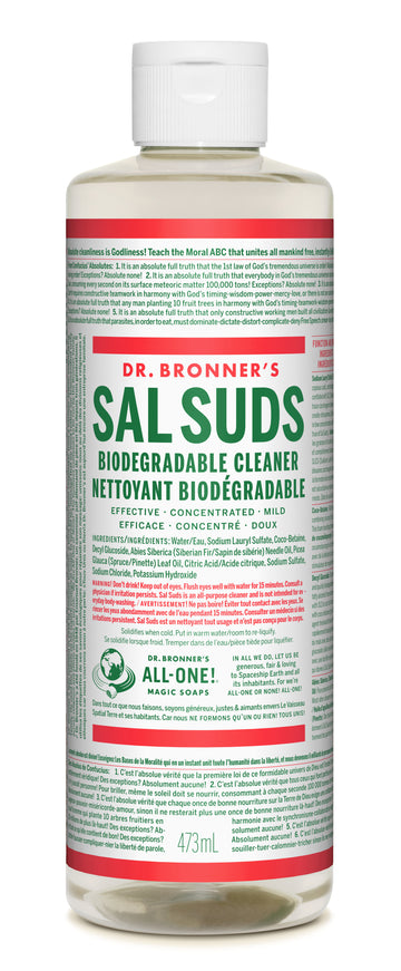 Dr. Bronner's Magic Soap - Sal Suds Biodegradable Cleaner - 16oz