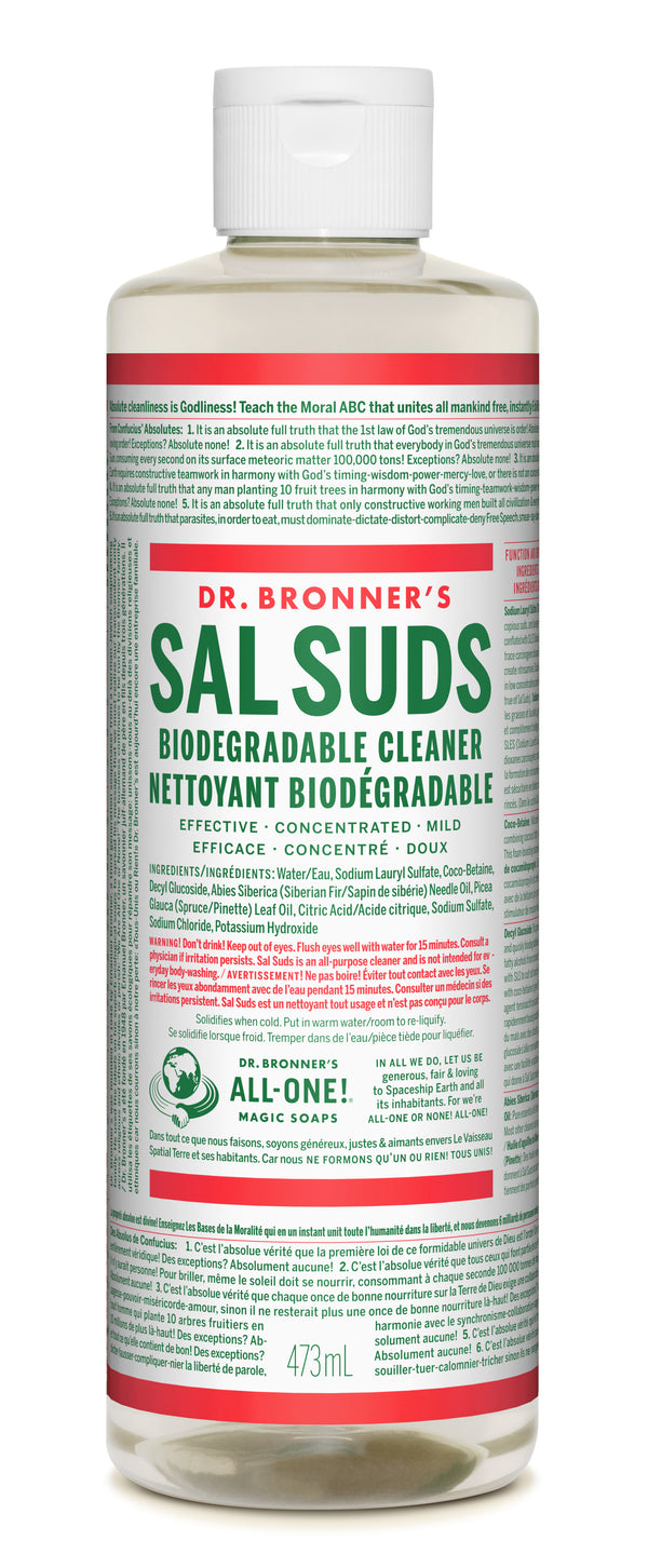 Dr. Bronner's Magic Soap - Sal Suds Biodegradable Cleaner - 16oz