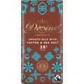 Divine Chocolate - Milk Chocolate, 38% Cocoa, Toffee & Sea Salt