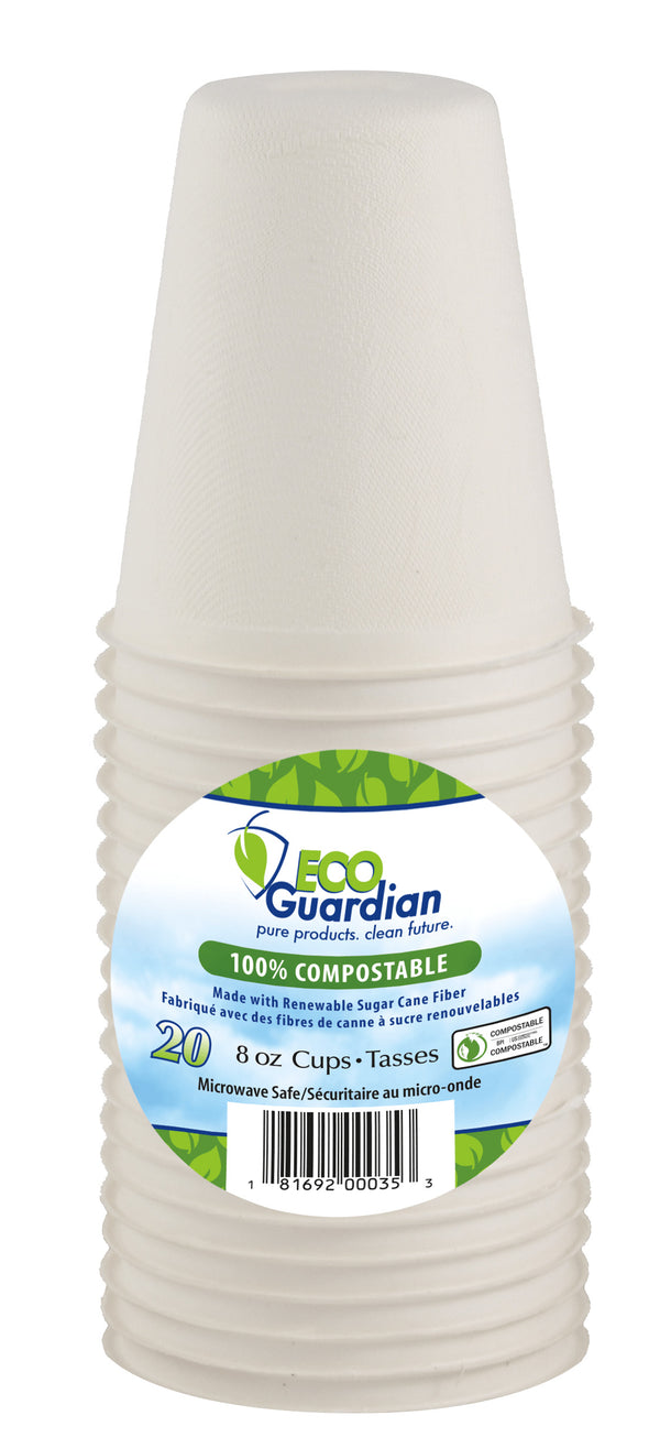 Eco Guardian  - Compostable 8oz Cups