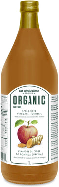 Eat Wholesome - Apple Cider Vinegar & Turmeric, Raw, Organic