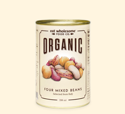 Eat Wholesome - Four Mixed Beans, Organic