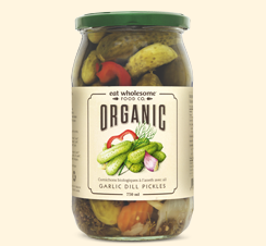 Eat Wholesome - Garlic Dill Pickles, Organic