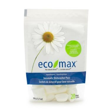 Eco-Max - Automatic Dishwasher Pacs, Hypoallergenic