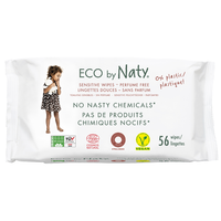 Eco By Naty - Eco Baby Wipes, Sensitive w/Aloe, Fragrance Free