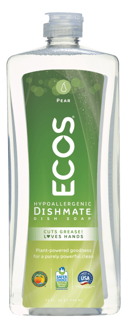 Ecos Earth Friendly - Dishmate Dish Liquid, Pear