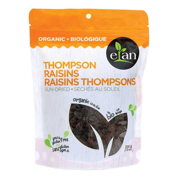 Elan - Thompson Raisins, Sundried, Organic