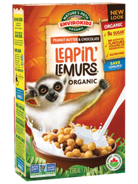 EnviroKidz (Nature's Path) - Leapin' Lemurs, Peanut Butter & Chocolate