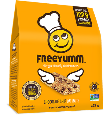 FreeYumm - Chocolate Chip Oat Bars