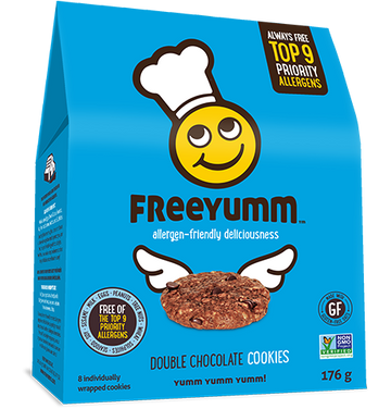 FreeYumm - Double Chocolate Cookies