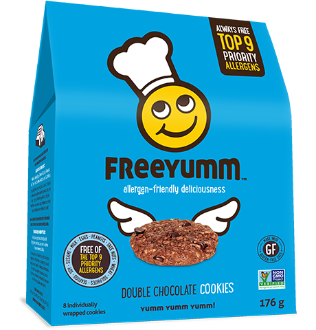 FreeYumm - Double Chocolate Cookies