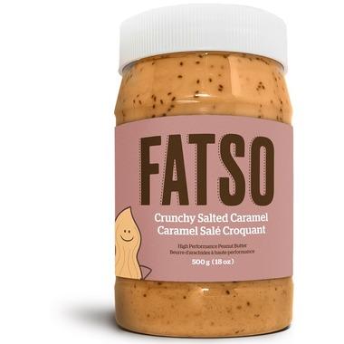 Fatso - Peanut Butter Enriched w/Super Fats & Seeds, Crunchy Salted Caramel