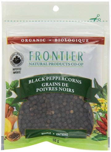 Frontier Co-op - Peppercorns, Black, Whole, Organic