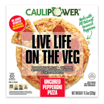 Caulipower - Pepperoni, Stone-Fired Cauliflower Pizza Crust
