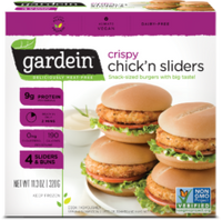 Gardein - Chick'n Sliders, Crispy, Mini Burgers w/Buns
