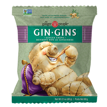 Ginger People - Gin-Gins Ginger Chews, Chewy Ginger Candy, Original