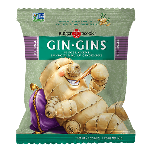 Ginger People - Gin-Gins Ginger Chews, Chewy Ginger Candy, Original