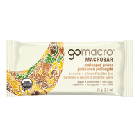 GoMacro - Prolonged Power, Banana & Almond Butter, Organic